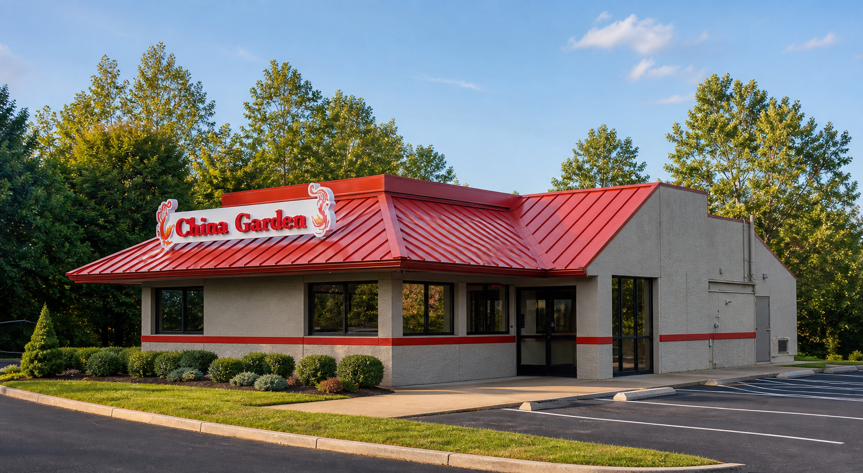 China Garden storefront in Orono, Maine
